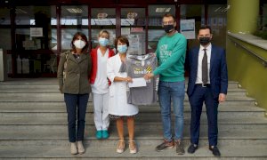 In bici dalla foce del Po al Monviso per raccogliere fondi per la Pediatria del 