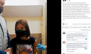 Cirio posta la foto della figlia 12enne vaccinata. E c’è chi polemizza