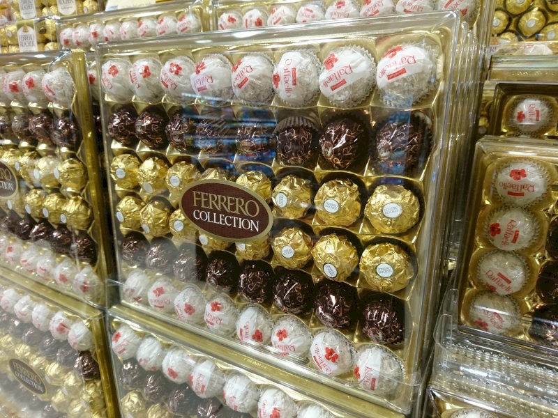 Ferrero lancia le tavolette di cioccolato Rocher: un mercato da 578 milioni