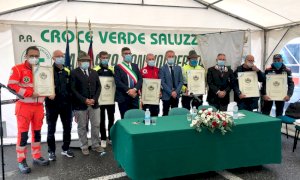 La Croce Verde ha ricevuto la cittadinanza onoraria di Saluzzo