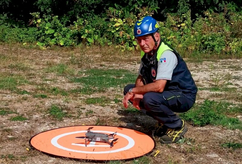 I droni della Protezione Civile di Cuneo protagonisti a "Linea Verde" su Rai 1