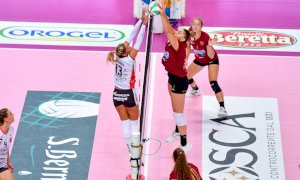 Pallavolo A1/F: Roma passeggia, esordio da dimenticare per la Bosca San Bernardo