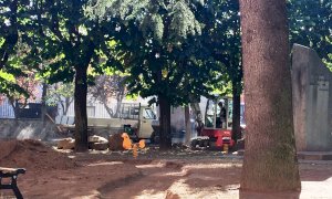 Al via i lavori nell’area gioco del parco della Resistenza di Busca