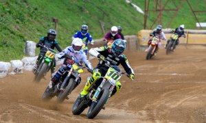 Motociclismo, Flat Track: Francesco Cecchini e Kevin Corradetti protagonisti a Boves