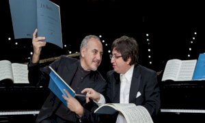 “Bach is in the air”, Ramin Bahrami e Danilo Rea in concerto a Busca