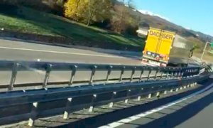 Camion contromano sull'autostrada Torino-Savona a 90 chilometri all'ora (VIDEO)