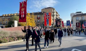 Alba: l’amministrazione ha partecipato alle celebrazioni per il centenario del Gruppo Alpini di Alba