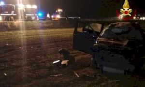 Auto fuori strada tra San Chiaffredo e Tarantasca: il conducente è in ospedale