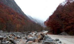 La strada verso San Giacomo di Entracque chiusa anche ai pedoni da lunedì 15 novembre