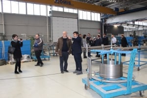 Alba, la Giunta comunale ha visitato il nuovo polo industriale TCN Group in corso Asti