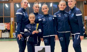 Cuneoginnastica, oro e argento per le atlete di ritmica