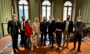 Alba: accolta in Municipio una delegazione di Verbier, località sciistica nel Canton Vallese in Svizzera
