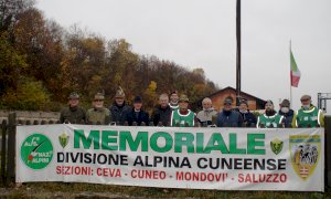 Cuneo, una delegazione della Piccola Casa della Divina Provvidenza “Cottolengo” al Memoriale degli Alpini