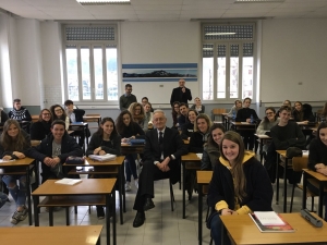 Beppe Ghisolfi all'Istituto Salesiano di Borgomanero