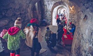 Forte di Vinadio, prime visite animate alla caserma Carlo Alberto per il “Mercatino di Natale” 