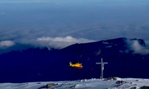 Soccorso Alpino e 118 in azione a Paesana per uno scialpinista con sospetta frattura
