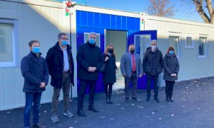 Alba, inaugurate quattro aule prefabbricate per il Liceo Artistico “Pinot Gallizio”