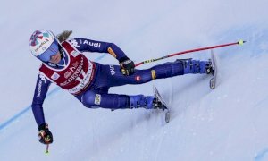 Sci alpino, caduta per Marta Bassino nella prima manche del Gigante di Courchevel