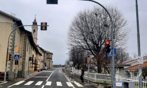In funzione da oggi il semaforo a Castelletto di Busca