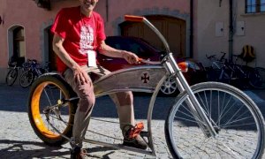 “La bici di Gianpi” in mostra a Dronero fino al 6 gennaio
