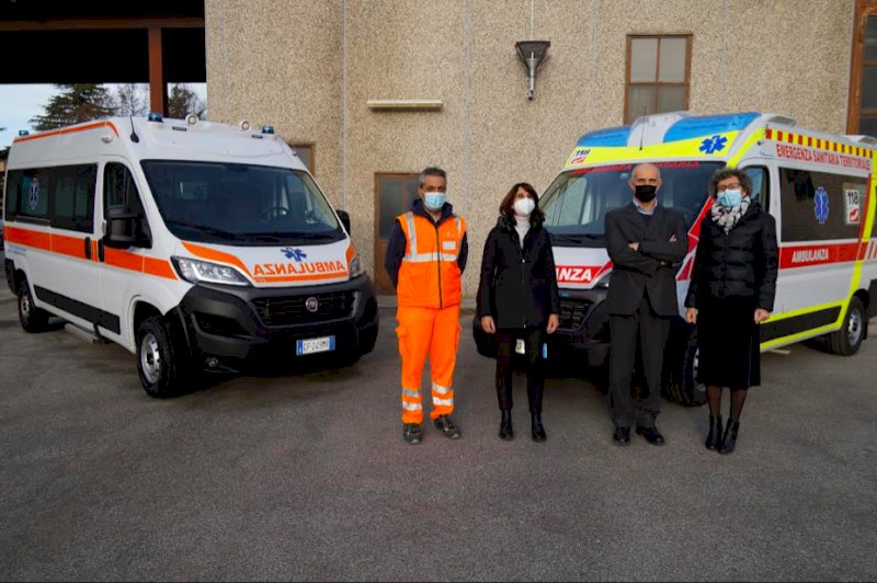 Cuneo, due nuove ambulanze a disposizione dell'ospedale Santa Croce e Carle
