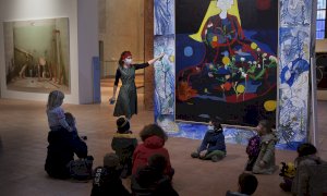 Continuano gli appuntamenti per adulti e bambini alla mostra “Pittura in persona” in San Francesco a Cuneo