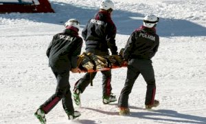 Ispettore di Polizia salva un undicenne dopo la caduta sugli sci a Prato Nevoso