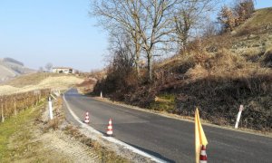 Neviglie, progetto definitivo per la sistemazione della frana sulla provinciale 51