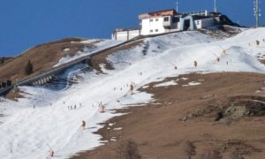 Continua l'alta pressione, si aggrava il deficit di neve sulle Alpi piemontesi