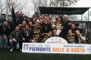 Il Cavallermaggiore ha vinto la Coppa Piemonte di serie C di calcio femminile