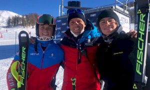 Sci alpino, il cuneese Pietro Allasina vince nel Gigante del Grand Prix Italia Juniores al Sestriere