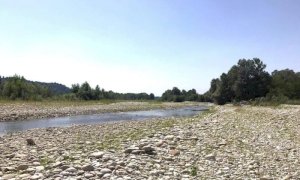 In Piemonte 50 giorni senza precipitazioni: portate dei fiumi fino a oltre il 70% sotto le medie 