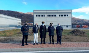 Nuova sede dei Carabinieri a Venasca, sopralluogo dei vertici provinciali