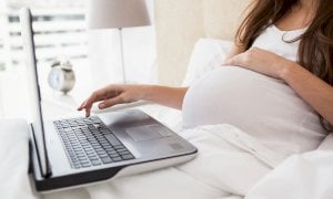 Corsi pre-parto online, una futura mamma: 