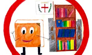 I bambini della Scuola Primaria di Cherasco ideatori del nuovo logo delle Biblioteche Civiche Cheraschesi