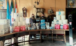 Valdieri, il Comune consegna alle scuole materiali per l'igienizzazione delle aule