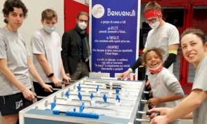 Un calciobalilla e una lavatrice in dono ad 