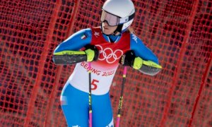 Marta Bassino fuori nello slalom della Combinata olimpica