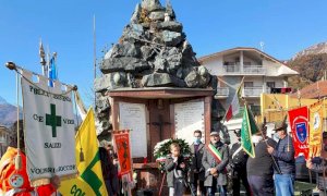 Rifreddo, gli alpini ricordano i caduti nelle guerre mondiali