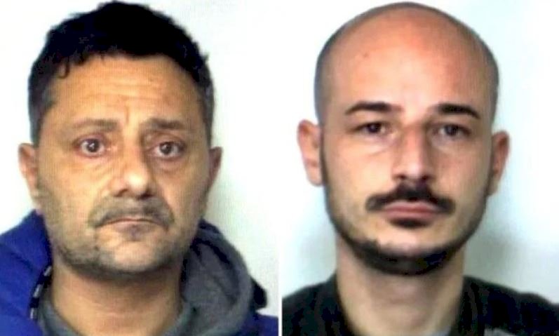 in foto: Roberto Nardello e Anthony Ragona, i due evasi dal carcere di Varese