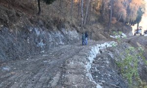 Regimazione delle acque e consolidamento delle scarpate, lavori a Monterosso Grana