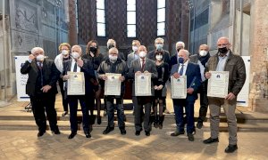 All'assemblea annuale dell'Avis di Alba premiati 122 donatori