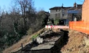 Frana Santo Stefano Roero, strada provinciale chiusa per lavori dal 14 marzo
