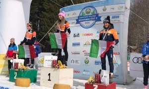Sci di fondo, Carlotta Gautero e Matilde Giordano oro e argento nella sprint ai Campionati Italiani Under 16
