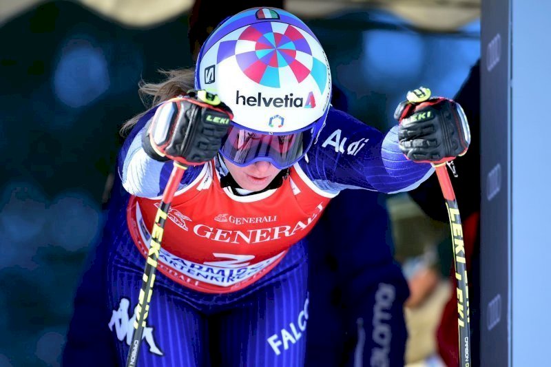 Marta Bassino sfiora il podio nel SuperG di Lenzerheide