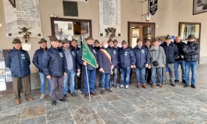 Venasca, il Gruppo Alpini torna a riunirsi e fa un appello alla pace
