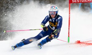 Marta Bassino manca la qualificazione alla seconda manche dello slalom di Are