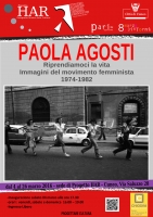 Mostra Fotografica “Paola Agosti. Riprendiamoci la vita. Immagini del movimento femminista 1974-1982.”