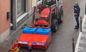 Busca, riprende il servizio di pulizia strade