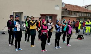A Sant'Albano Stura prima uscita per la street band di 